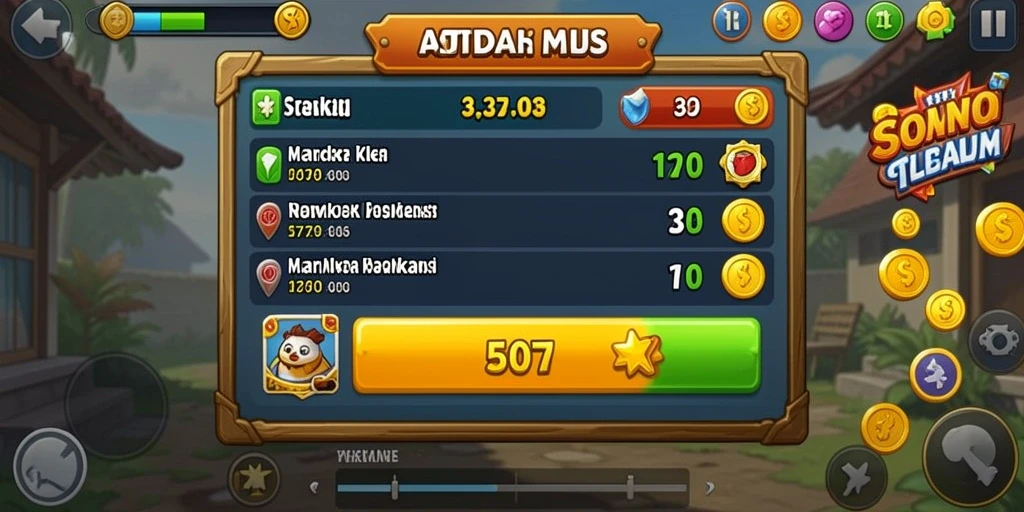 Fitur bonus yang menarik dan menguntungkan.