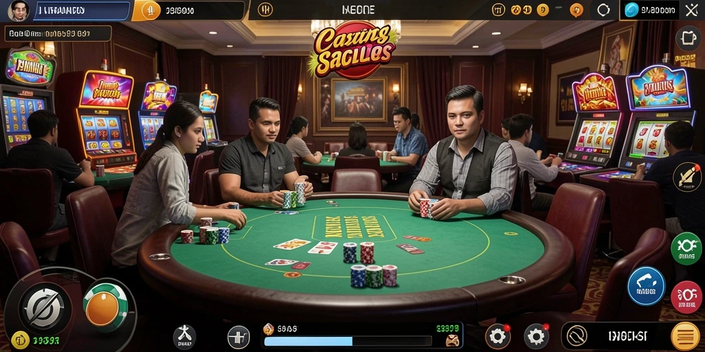 Fitur multiplayer yang memungkinkan bermain bersama teman.