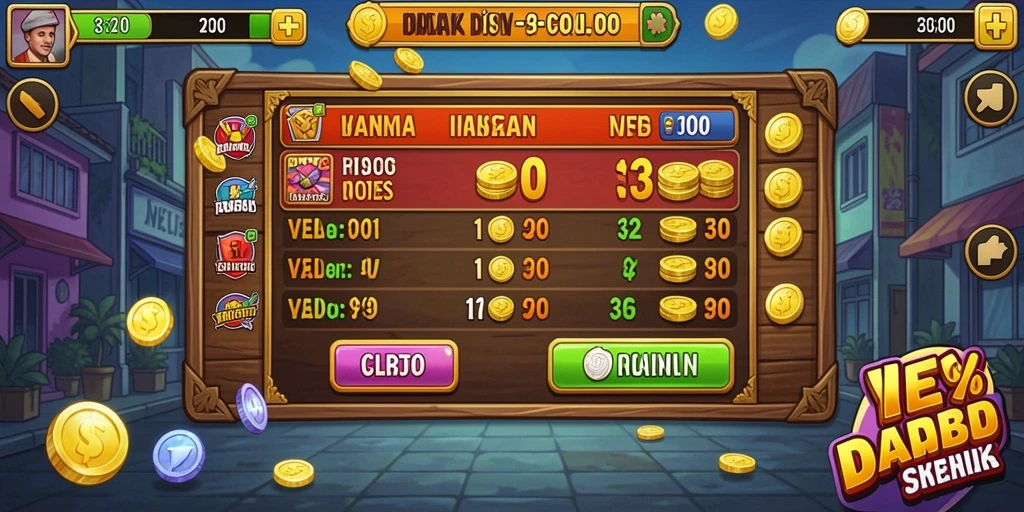 Fitur bonus yang menarik dalam setiap permainan.